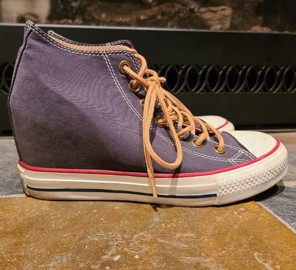 Converse All Star Lux Mid Wedge Sneaker - Picture 5 of 11
